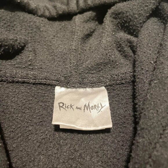 Rick an Morty Hoodie Mens Size Medium Sweatshirt Adult Swim - Picture 4 of 16